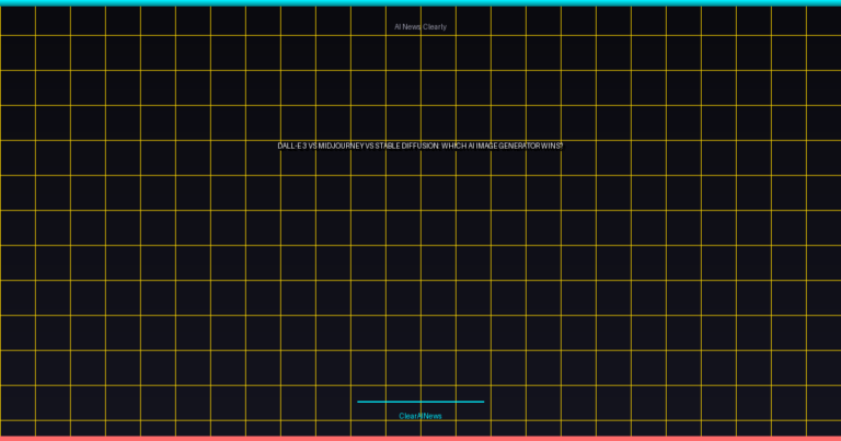 DALL-E 3 vs Midjourney vs Stable Diffusion: Which AI Image Generator Wins?