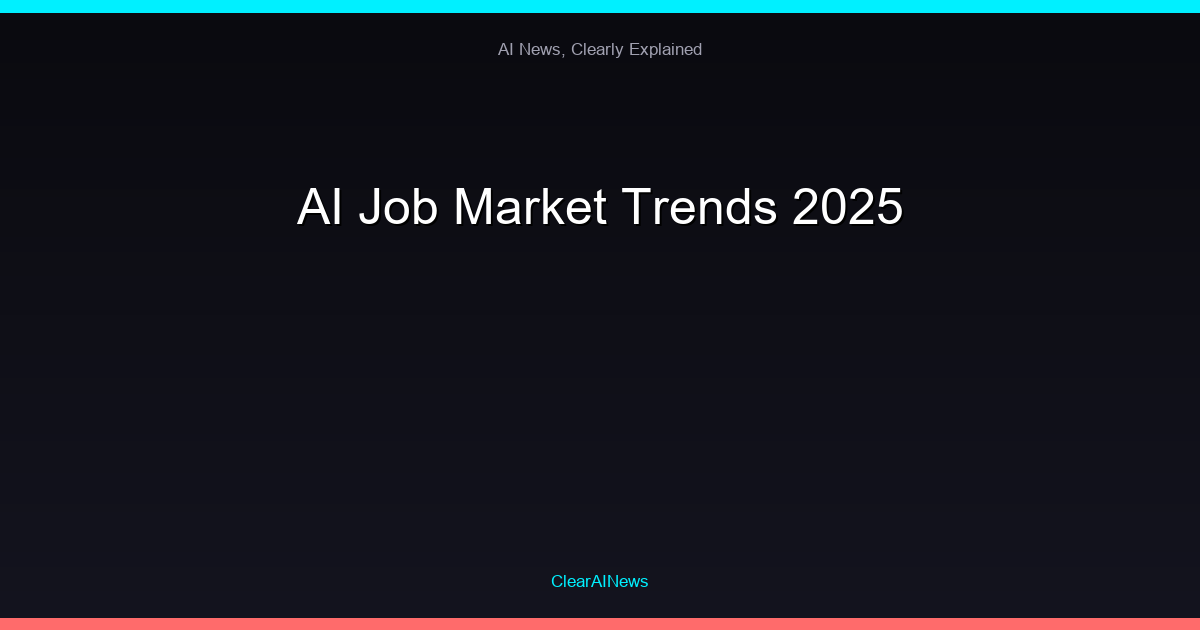 AI Job Market Trends 2025