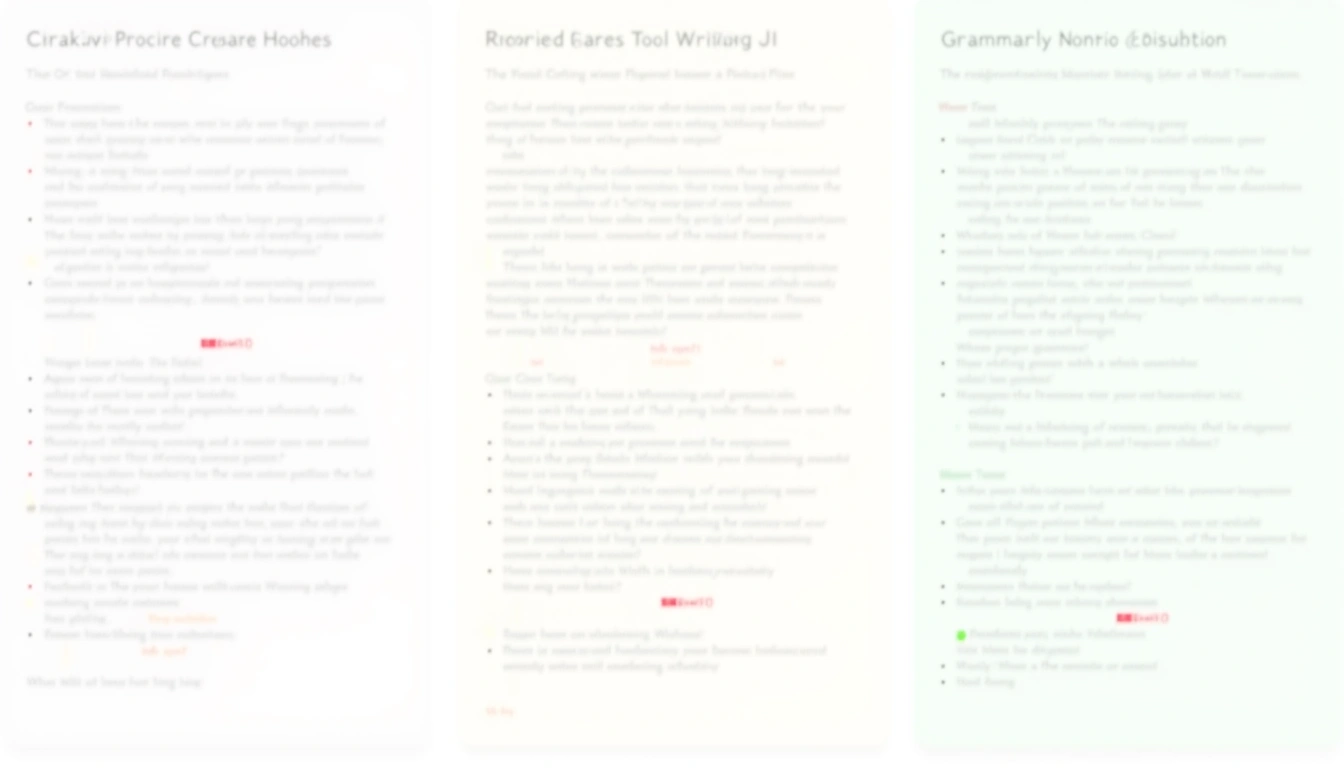 ChatGPT vs Notion AI vs Grammarly comparison chart for writing tools