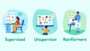 What is machine learning explained - beginner guide illustration