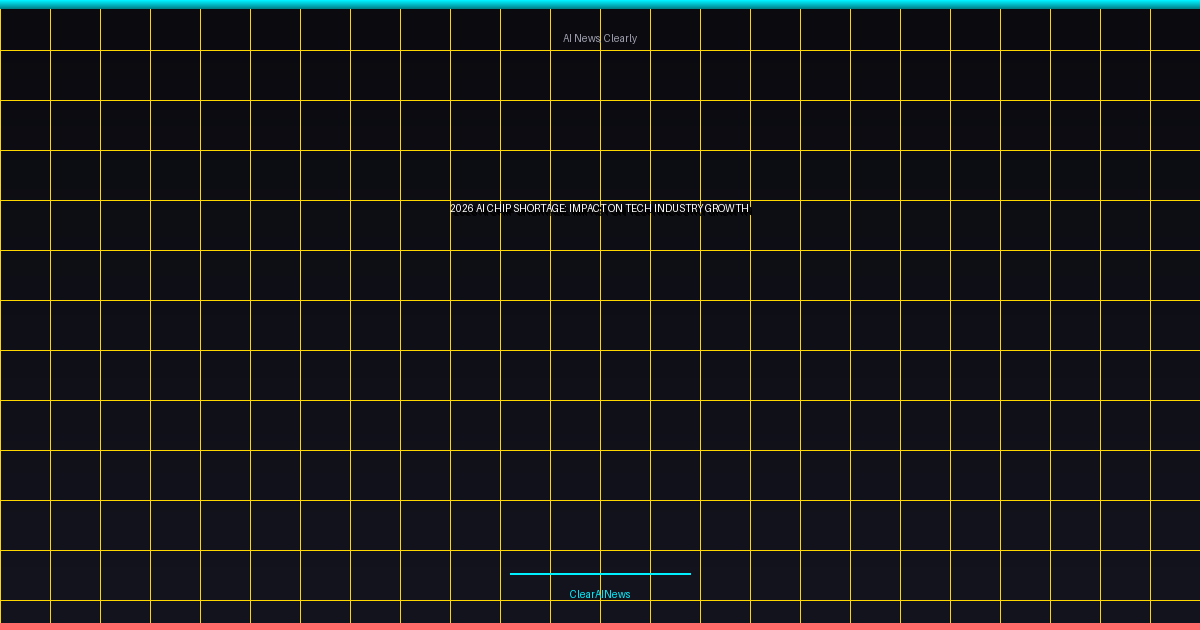 AI chip shortage affecting tech industry