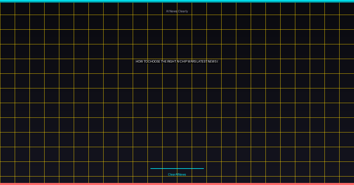 AI chip wars latest news - How to Choose the Right Ai Chip Wars Latest News (2026 Guide