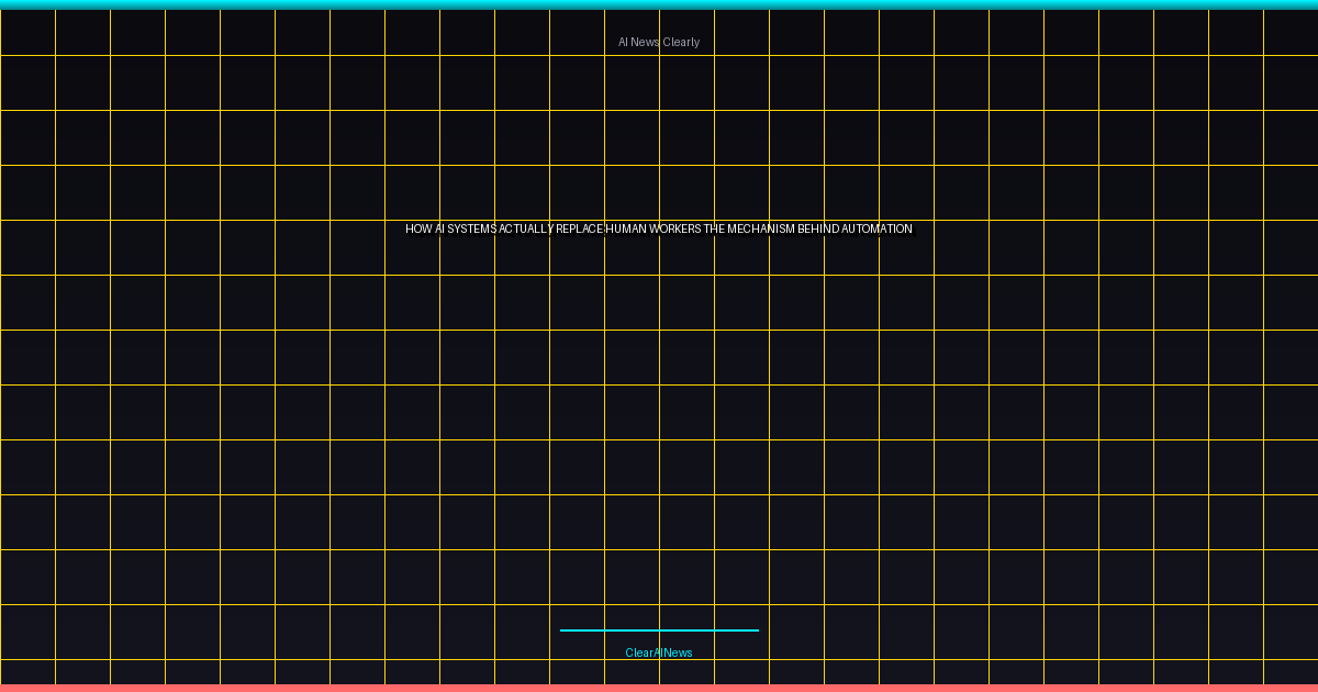 How AI Systems Actually Replace Human Workers: The Mechanism Behind Automation