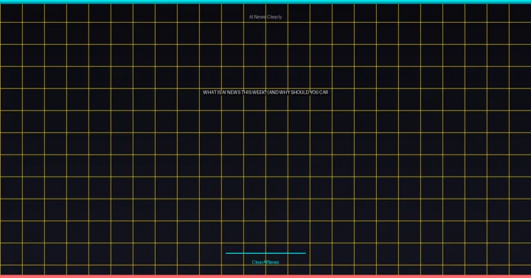 AI news this week explained - What Is AI News This Week? (And Why Shou