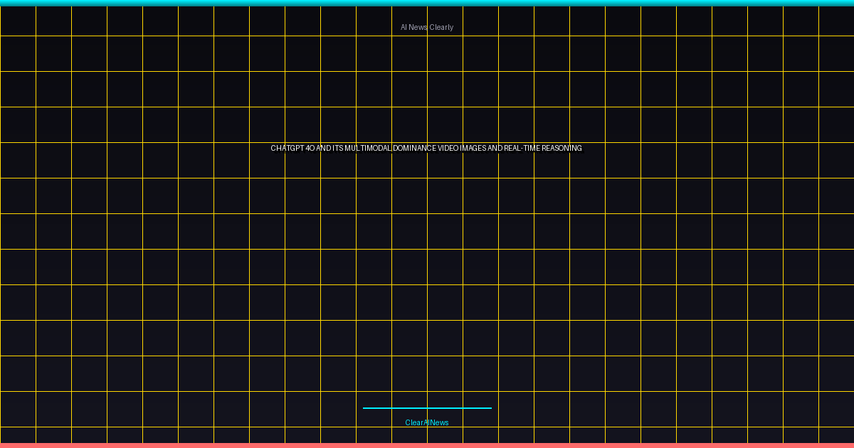 ChatGPT 4o and Its Multimodal Dominance: Video, Images, and Real-Time Reasoning