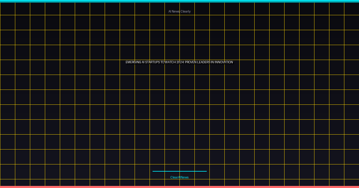 emerging AI startups to watch 2024