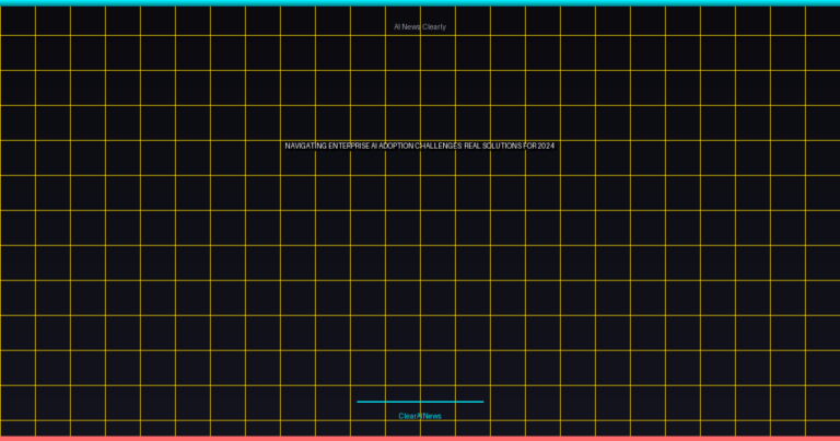 enterprise AI adoption challenges 2024