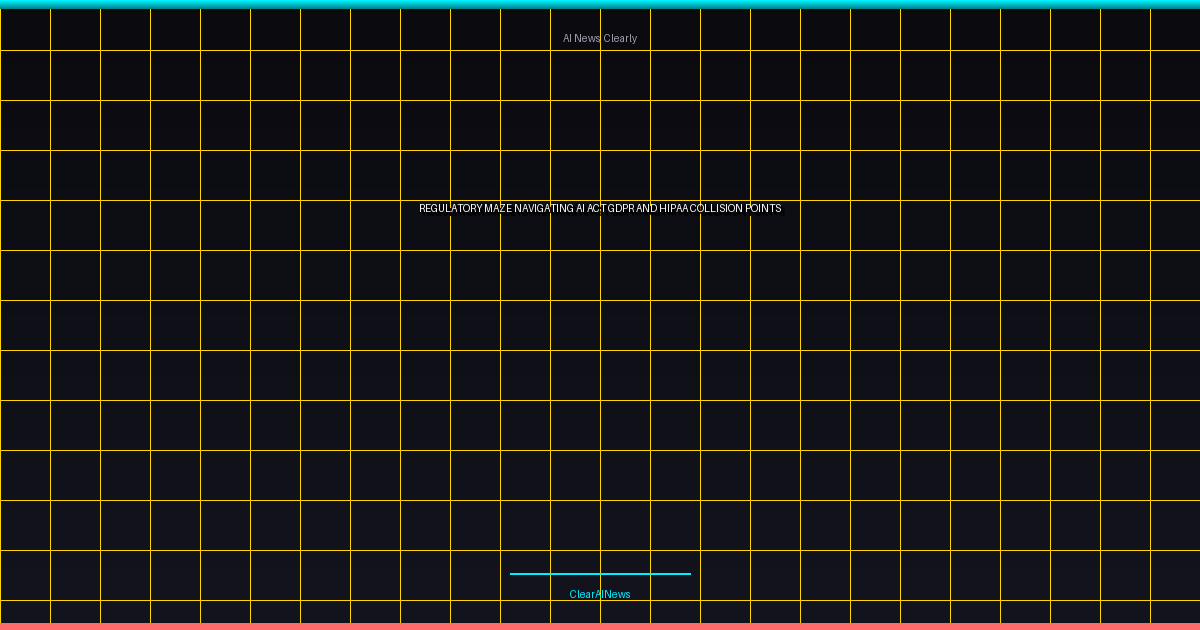 Regulatory Maze: Navigating AI Act, GDPR, and HIPAA Collision Points