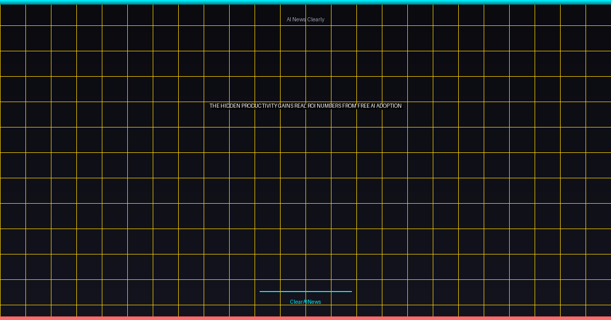 The Hidden Productivity Gains: Real ROI Numbers from Free AI Adoption