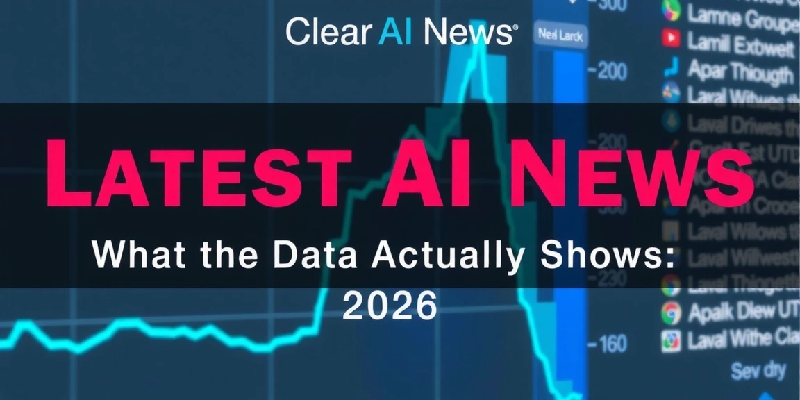 Latest AI News: What the Data Actually Shows (2026) - ClearAINews