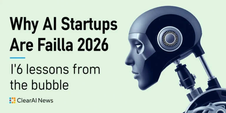 Why AI Startups Are Failing in 2026: Lessons From the Bubble - ClearAINews