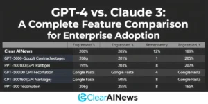 GPT-4 vs Claude 3: Complete Feature Comparison for Enterprise Adoption - ClearAINews