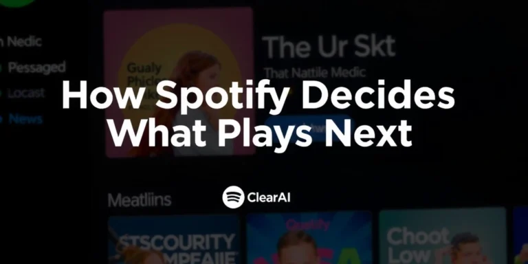 How Spotify Decides What Plays Next - ClearAINews