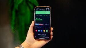 A modern digital illustration representing clarain news bloomberg terminal trader's.