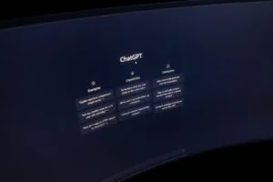 A modern digital illustration representing clear ai chatgpt gemini ai news tool compared.
