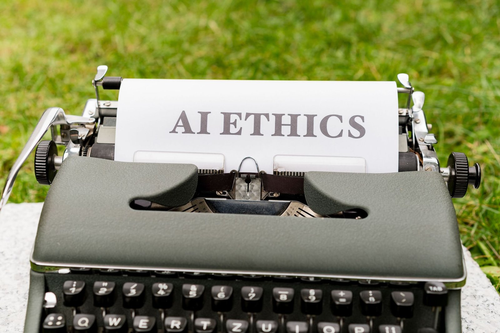 A modern digital illustration representing ftc's ai bias enforcement mandating algorithmic audits.