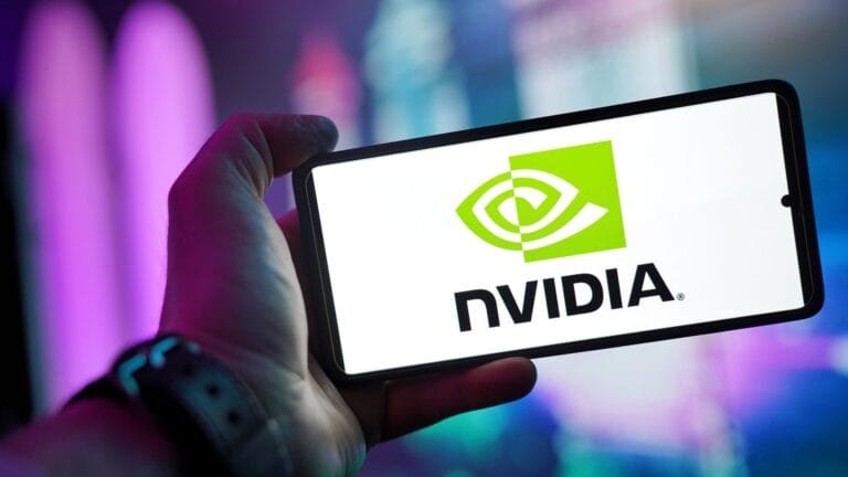 A modern digital illustration representing nvidia blackwell shortage forces ai startups pivot from frontier models.