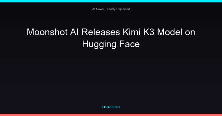 Moonshot AI Releases Kimi K3 Model on Hugging Face