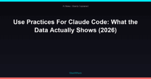 Use Practices For Claude Code: What the Data Actually Shows (2026)