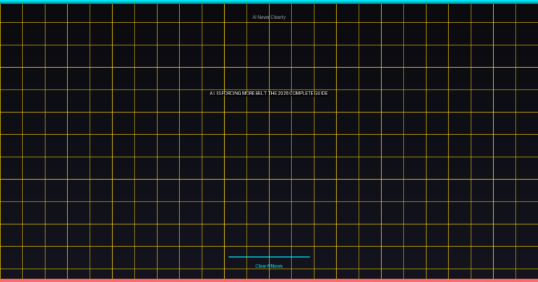 a.i. is forcing more belt